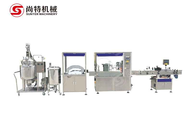 100ml煙油灌裝生產(chǎn)線(xiàn)